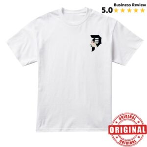 K Momo Merch Store Primtive Shooter Heavyweight Shirt Whie