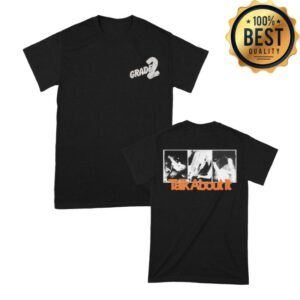 Kings Road Merch Store Grade 2 Talk About It Band Black Shirt