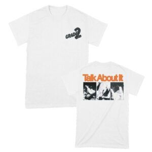 Kings Road Merch Store Grade 2 Talk About It Band White Shirt