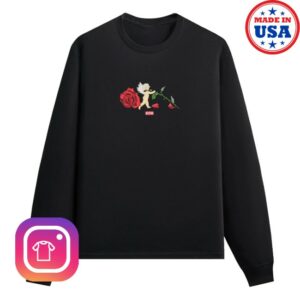 kenny Kith Merch Store Kith Cupid Rose Long Sleeve Shirt