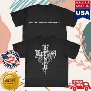 kenny Knocked Loose Merch Store Pure Noise Records Hate Yourself Black Shirtss