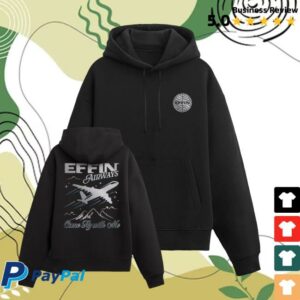Kt8 Merch Shop Store Effin Airways Hoodie