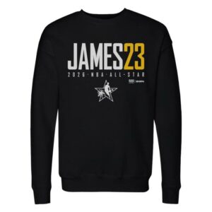 Lakers Store Merch Shop Lebron James Los Angeles Lakers 2026 Nba All-Star Elite Wht