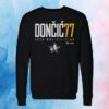 Lakers Store Merch Shop Luka Doncic Los Angeles Lakers 2026 Nba All-Star Elite Wht Crewneck Sweatshirt
