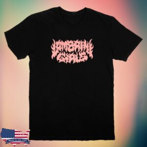 kenny Lambrini Girls Merch Winter Tour 2025 Tee Black