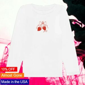 Laufey Merch Store Strawberry Boatneck Shirt