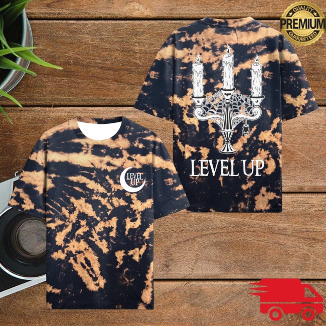 Level Up Merch Level Up Eternal Wick Bleach Tee 5 Level Up Merch Level Up Eternal Wick Bleach Tee