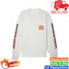 Liquid Death Merch Store Death Jungle Long Sleeve Shirt White