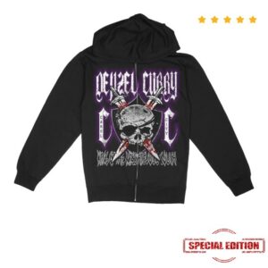 Loma Vista Recordings Merch Store Denzel Curry Dagger Zip Up Hoodie