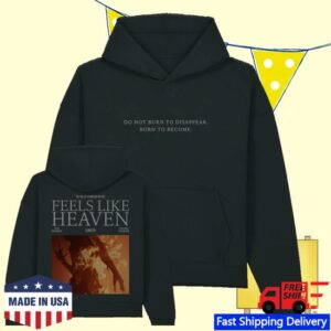 Loreen Merch Shop Burn To Become Black Hoodie