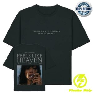 Loreen Merch Shop Burn To Become Black Tee