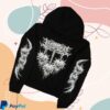Lorna Shore Band Merch Shop Lorna Shore Spiked Heart Womens Hooded Sweatshirts