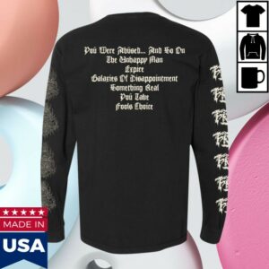 Lowbrow Screen Printing Merch Store Fistula Galaxies Of Disappointment Long Sleeve