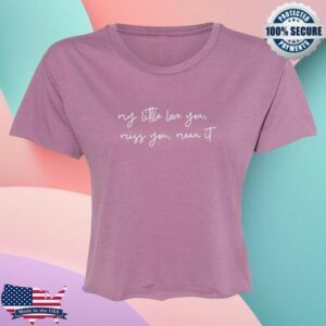 Luke Bryan Merch Love You Miss You Mean It Crop Tee