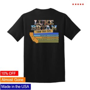 Luke Bryan Merch Store Farm Tour 2026 Shirt