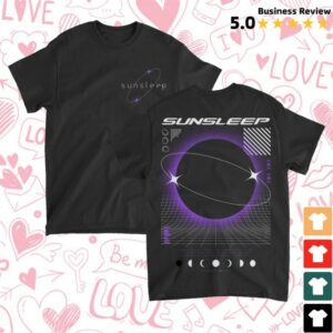 Merchnow Store Merch Sunsleep Stars Black Shirt