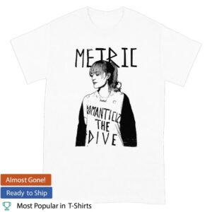 Metric Store Merch Romanticize The Dive Shirt White