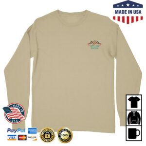 Nature Backs Merch Snow Moon Long Sleeve Khaki