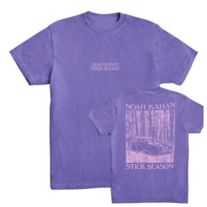 Noah Kahan Shop Merch Stick Season Violet Tees