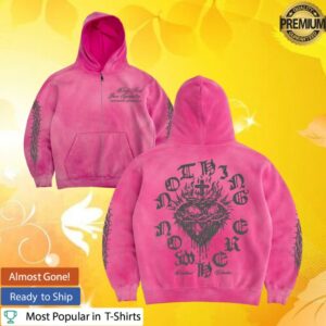 kenny Nothing Nowhere Merch Store Deadbeat Valentine Dont Need Your Sympathy Zip Hoodie Custom Pink Dyess