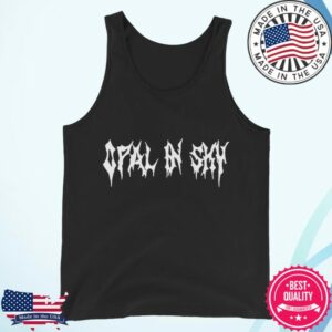 Opal In Sky Merch Opal In Sky Ram Logo By Olivia Black Unisex Tank Top