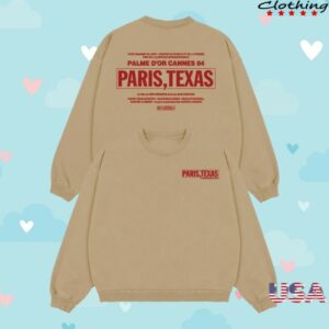 kenny Out Of Time Studio Merch Store Cannes 84 Paris Texas Midweight Sweatshirtss