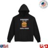 Ozject Media Merch Store Burgers Are My Safe Food Unisex Premium Hoodie