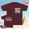 Pure Noise Store Shop Koyo Emissions Maroon Tee