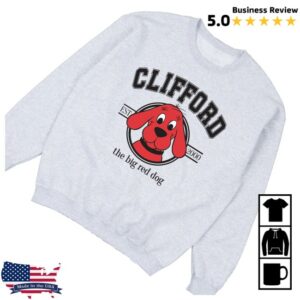kenny Retrokid Merch Store Clifford The Big Red Dog Classic Sweatshirts