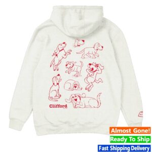 kenny Retrokid Merch Store Clifford The Big Red Dog Hoodies