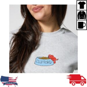 kenny Retrokid Merch Store Clifford The Big Red Dog Puppy Sweatshirts