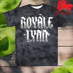 Royal Elynn Music Merch Shop Black Crystal Wash Tee