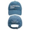 Scrt Merch Store Sentimental Value Dad Cap Washed Blue