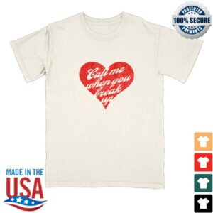 Selena Gomez Merch Shop Call Me When You Break Up Shirt