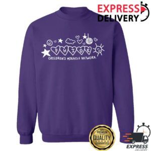 Shop Phide Children's Miracle Network Purple Crewneck