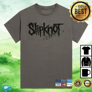 Slipknot Merch Store Skull Grey T-Shirt