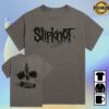Slipknot Merch Store Skull Grey T-Shirt