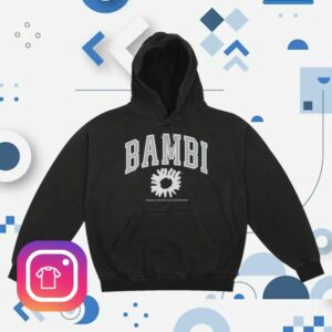 Some Merch Shop Anxious Varsity Bambi Pullover