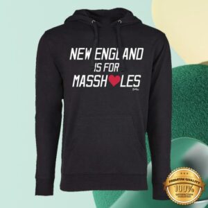 Sullys Brand Merch Store New England Is For Massholes Hoodie Sweatshirt
