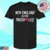 Sullys Brand Merch Store New England Is For Massholes T-Shirt