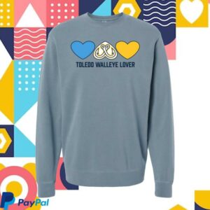 Swamp Merch Shop Toledo Walleye Lovers Crewneck Sweatshirt
