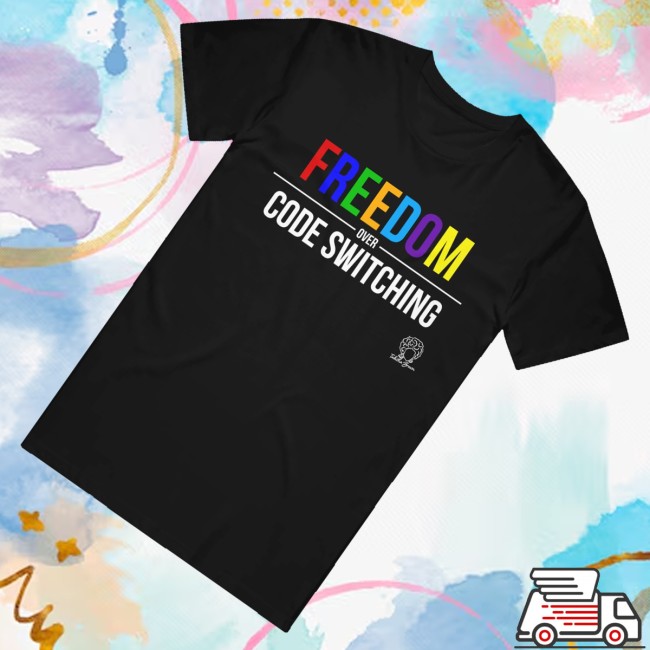 Tabitha Brown Merch Freedom Over Code Switching Black Shirt 3 Tabitha Brown Merch Freedom Over Code Switching Black Shirt