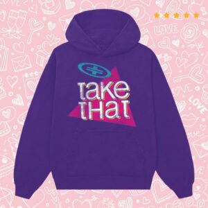 Take That Merch Shop 90'S Triangle Logo Hoodie