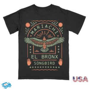 kenny The Bronx Merch Store Songbird Shirt Black