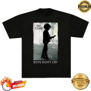 The Cure Merch Store Boys Don't Cry Black Tee