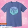 The Head And The Heart Merch Periwinkle Gradient Tee
