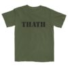 The Head And The Heart Merch Thath Army Green Tee