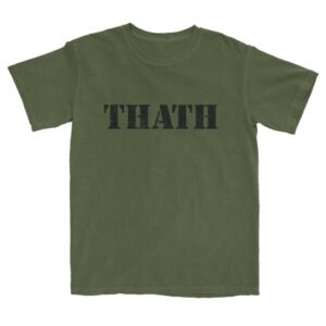The Head And The Heart Merch Thath Army Green Tee
