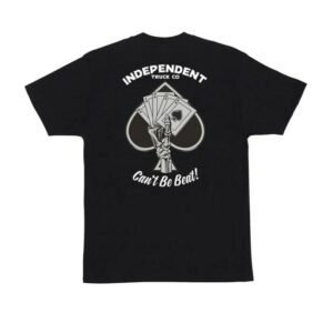 The Source Snowboard & Skate Merch Store Independent Royal Flush Shirt Black