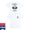 The Source Snowboard & Skate Merch Store Independent Royal Flush Shirt White